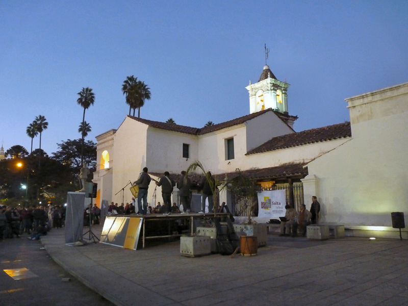 Un concert andin de plein air