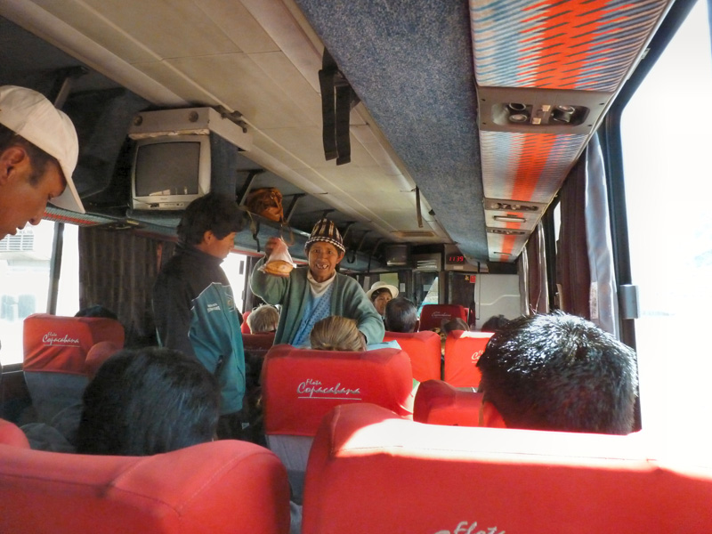 Quittons Uyuni pour Potosi d'abord avant de prendre un autre bus vers l'ancienne capitale de la Bolivie, Sucre 