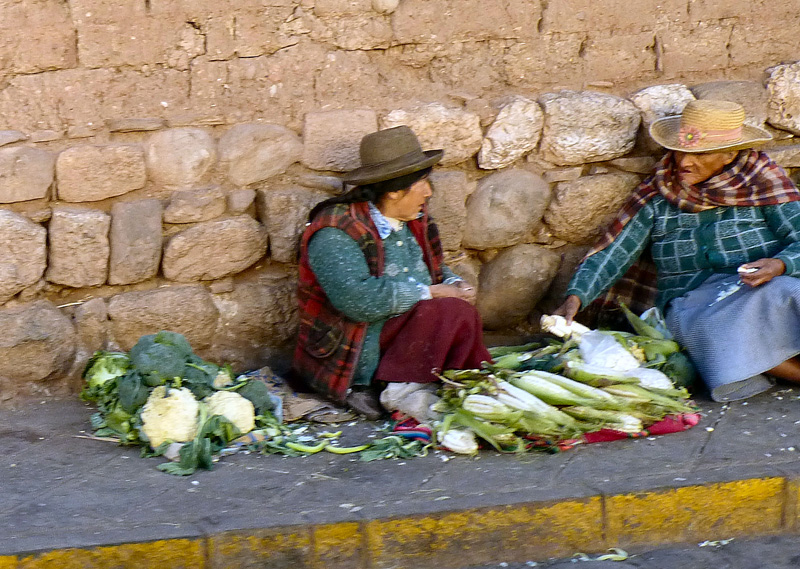 Scènes sur la route de Cuzco 